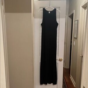 Old Navy Black Sleeveless Maxi Dress